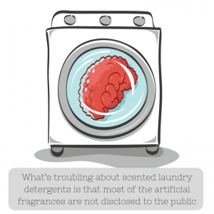 Dangers of Scented Detergents Due to Toxic Artificial Fragrances